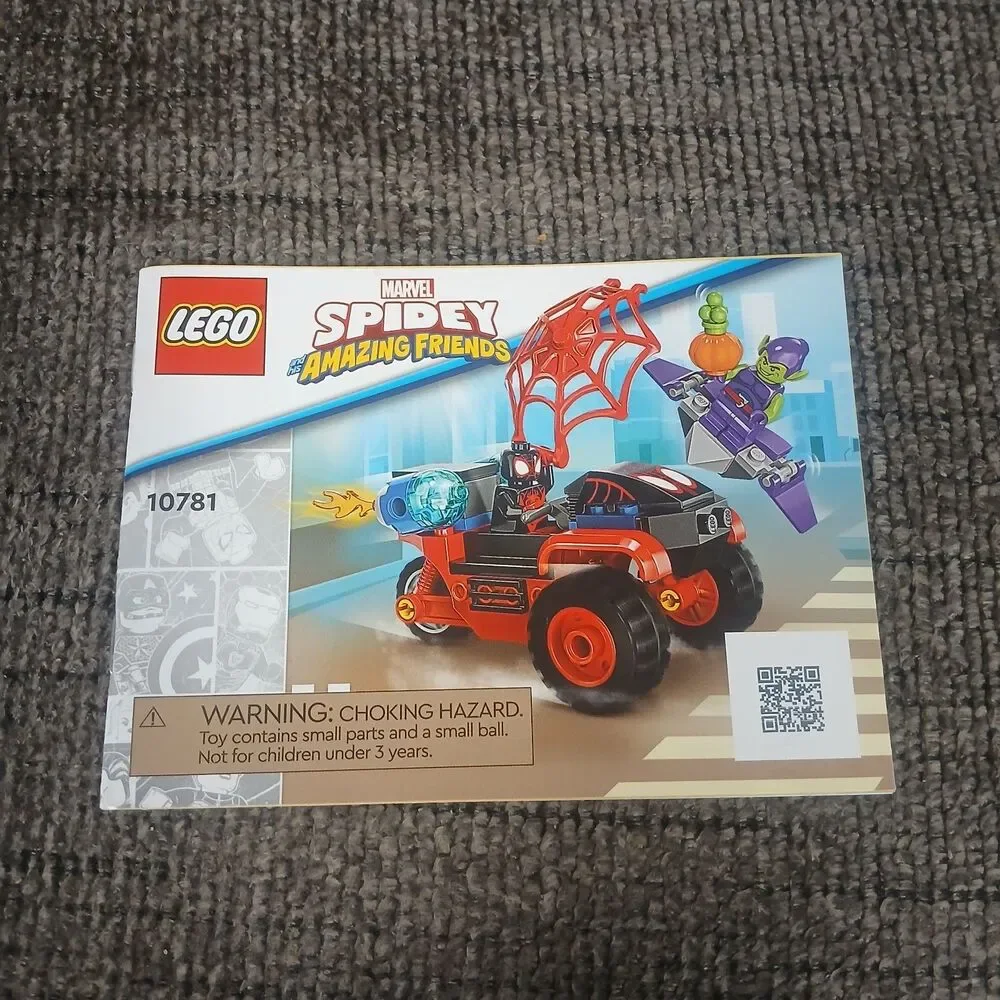 Lego Marvel Super Hero 10781 Spider-Man's Techno Trike Manual Only